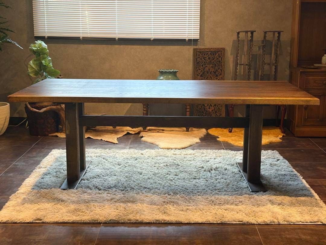 希少　アンティーク　ヴィンテージ　無垢材　木製テーブル　ウッドテーブル　NZ 希少 アンティーク ヴィンテージ 無垢材 木製テーブル ウッドテーブル