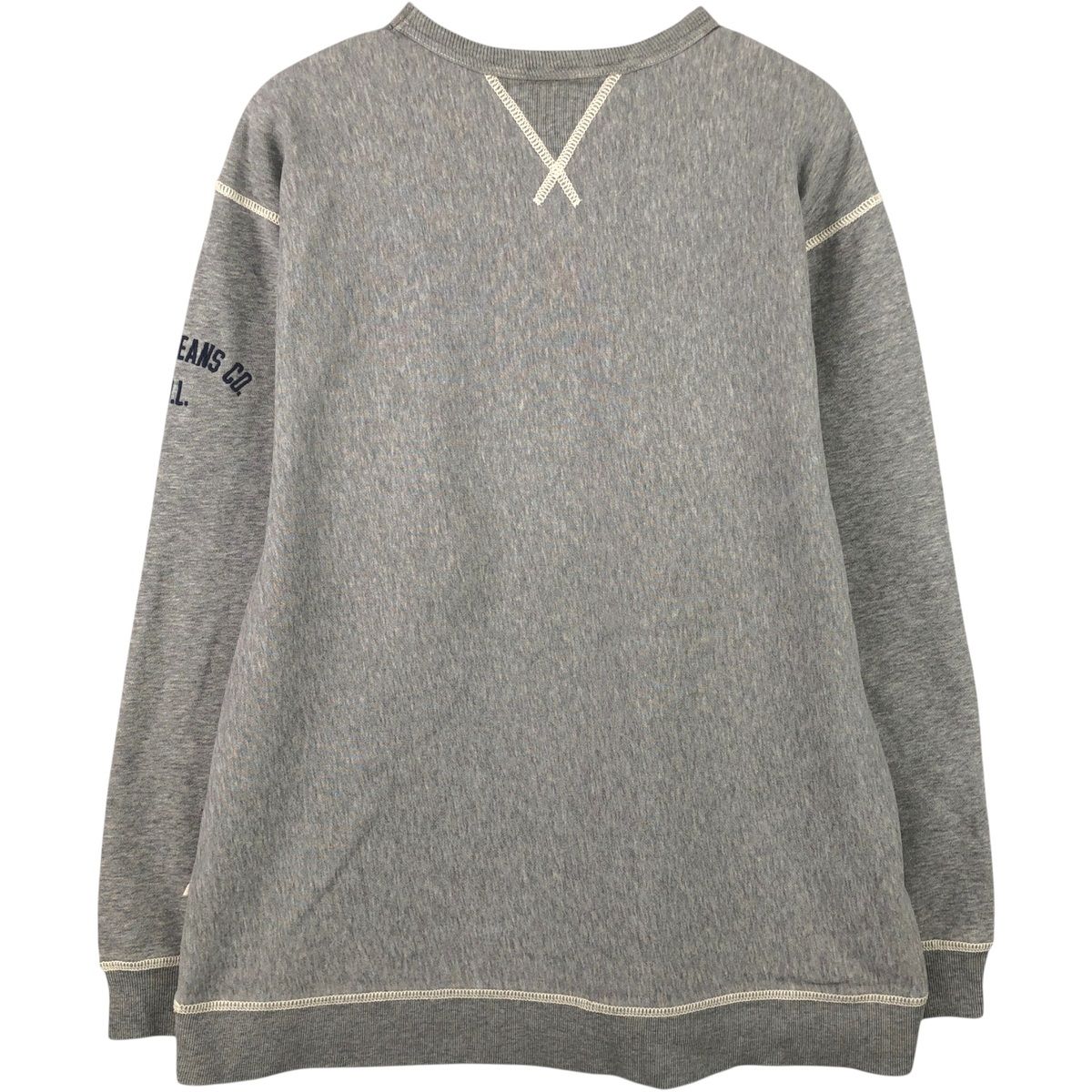 【最短翌日配送】 古着 ラルフローレン Ralph Lauren POLO JEANS COMPANY ロゴスウェットシャツ トレーナー メンズL相当 eaa588259