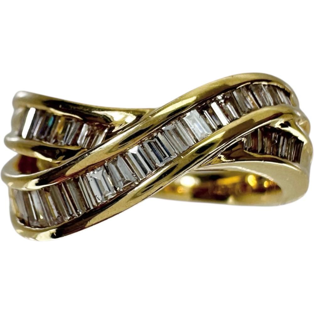 12号 ダイヤモンド 0.70ct リング 指輪 K18ゴールド 18金 7.9g レディース 真子質店 NN