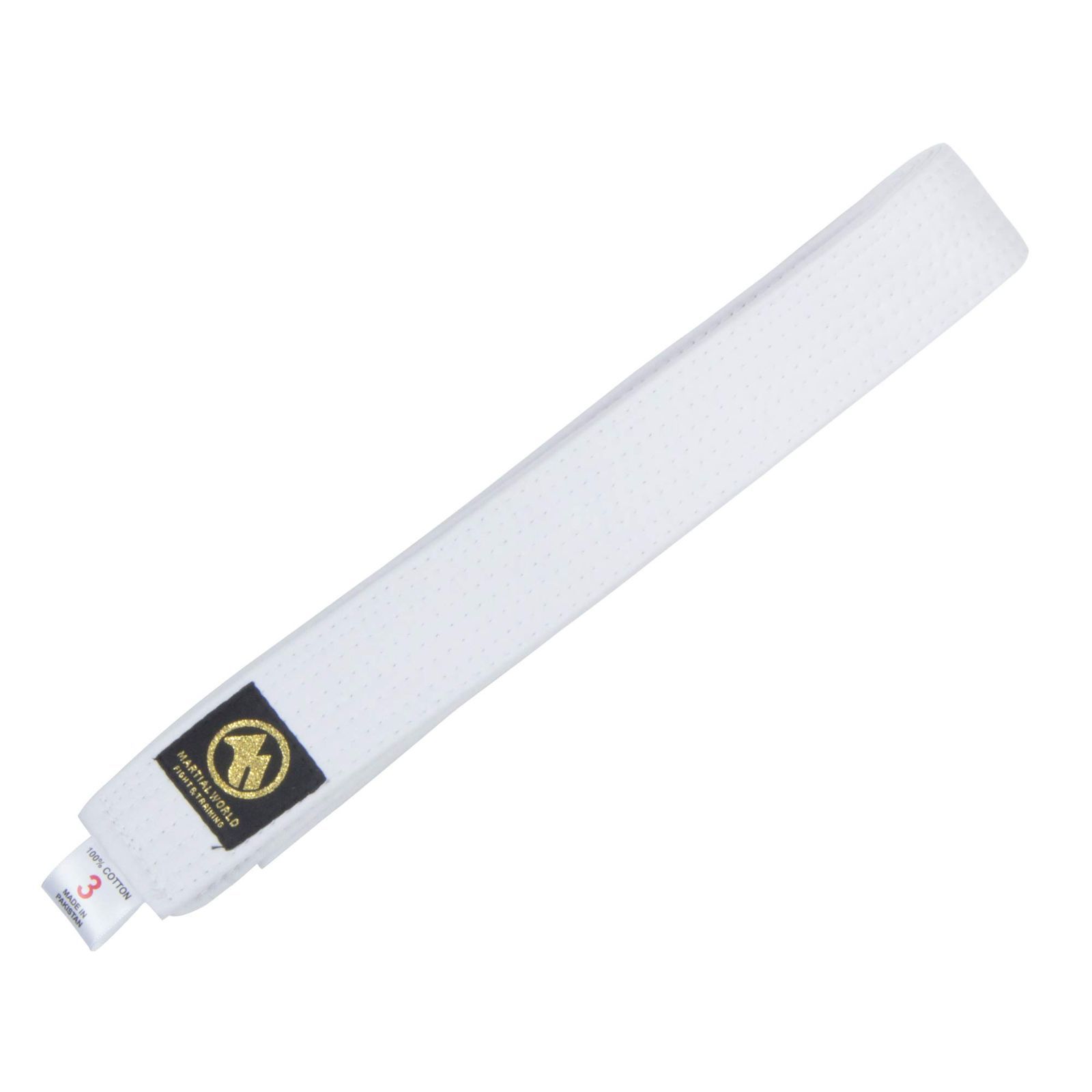 純白フルコンタクト空手着 白帯付