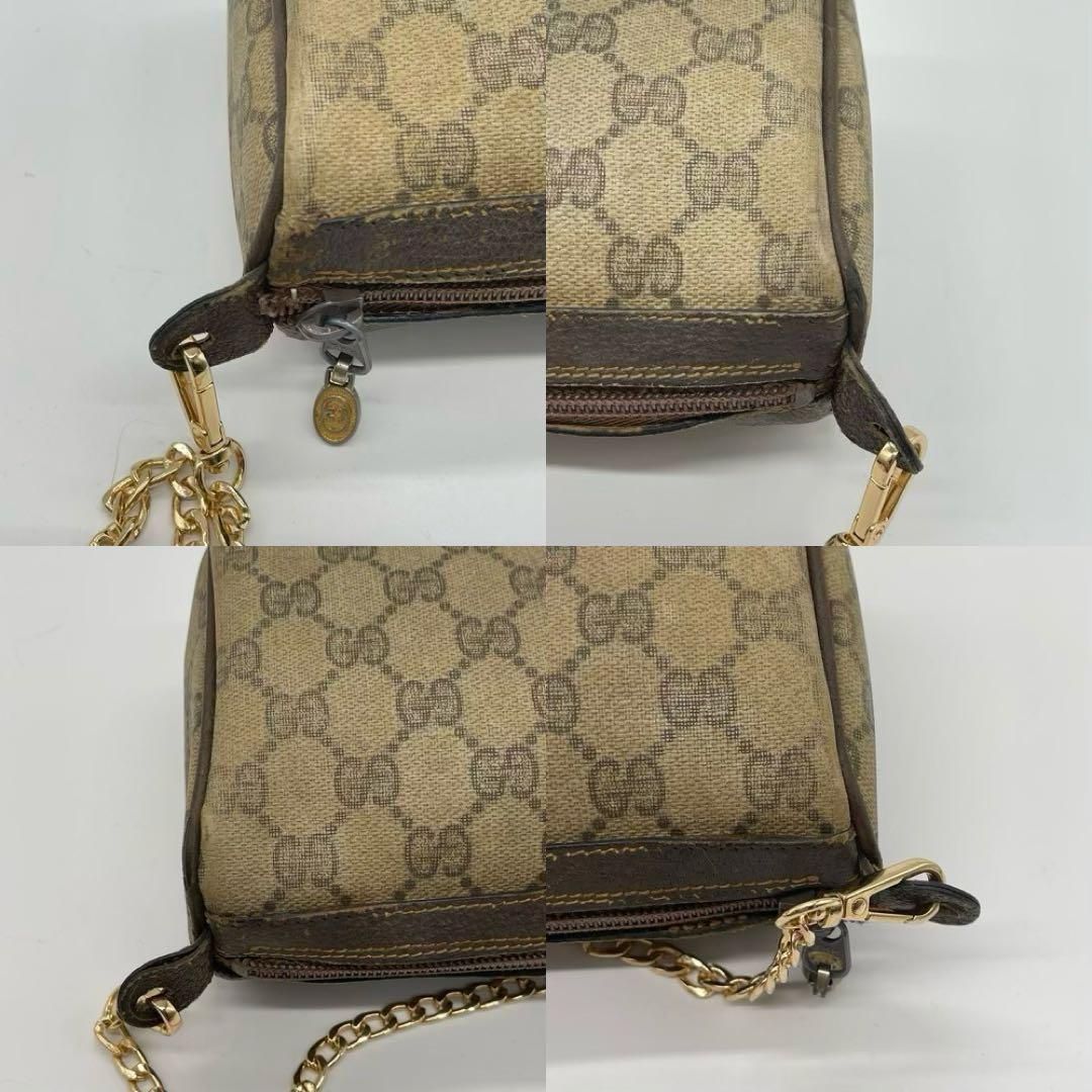 ✨良品✨GUCCI グッチ GG柄 シェリーライン クラッチバッグ PVC - メルカリ