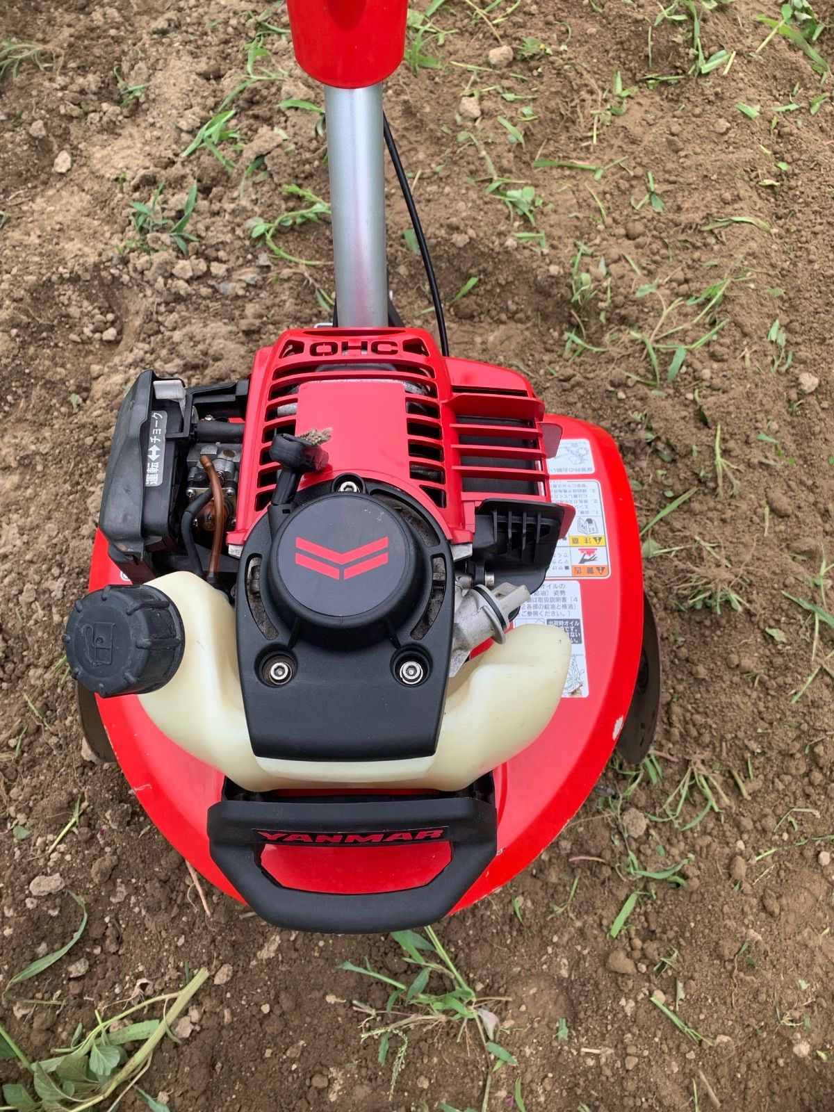 埼玉県発】ヤンマー 管理機 QT17 農用トラクター(歩行型) 4サイクル 