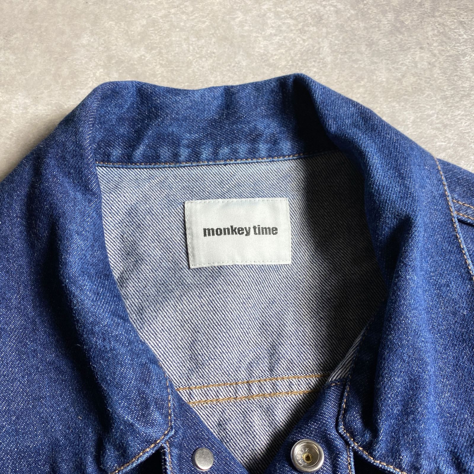 ☆定価26,400円/monkey time/DENIM TRUCKER JACKET/デニムジャケット 