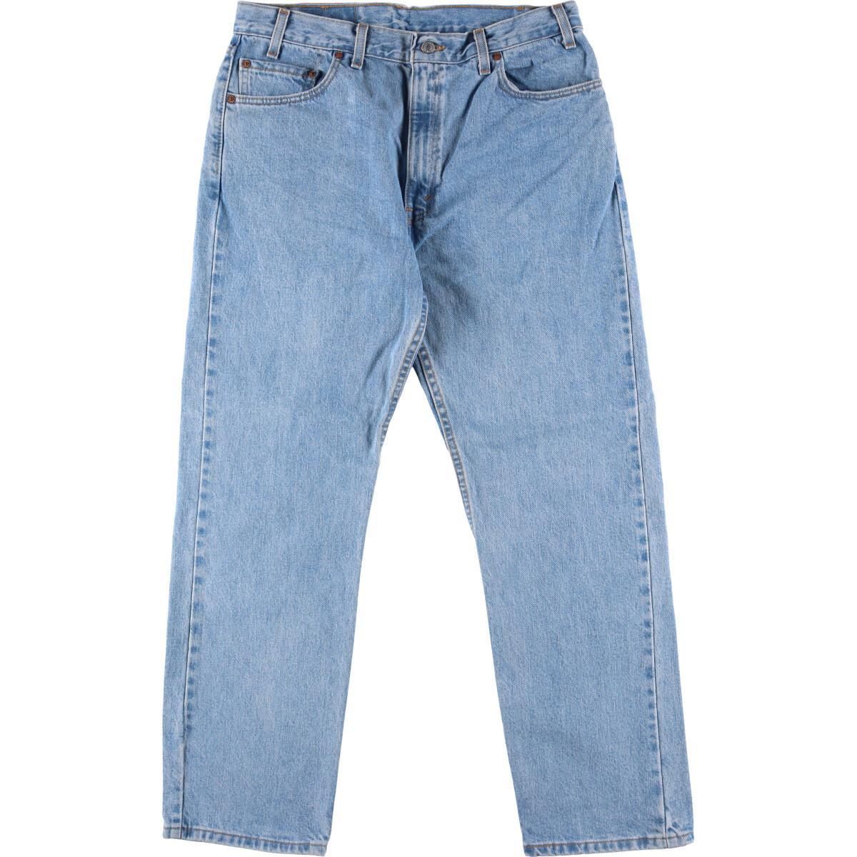 古着 90年代 リーバイス Levi's 505 REGULAR FIT STRAIGHT LEG  テーパードデニムパンツ USA製 メンズw34 ヴィンテージ/eaa306368