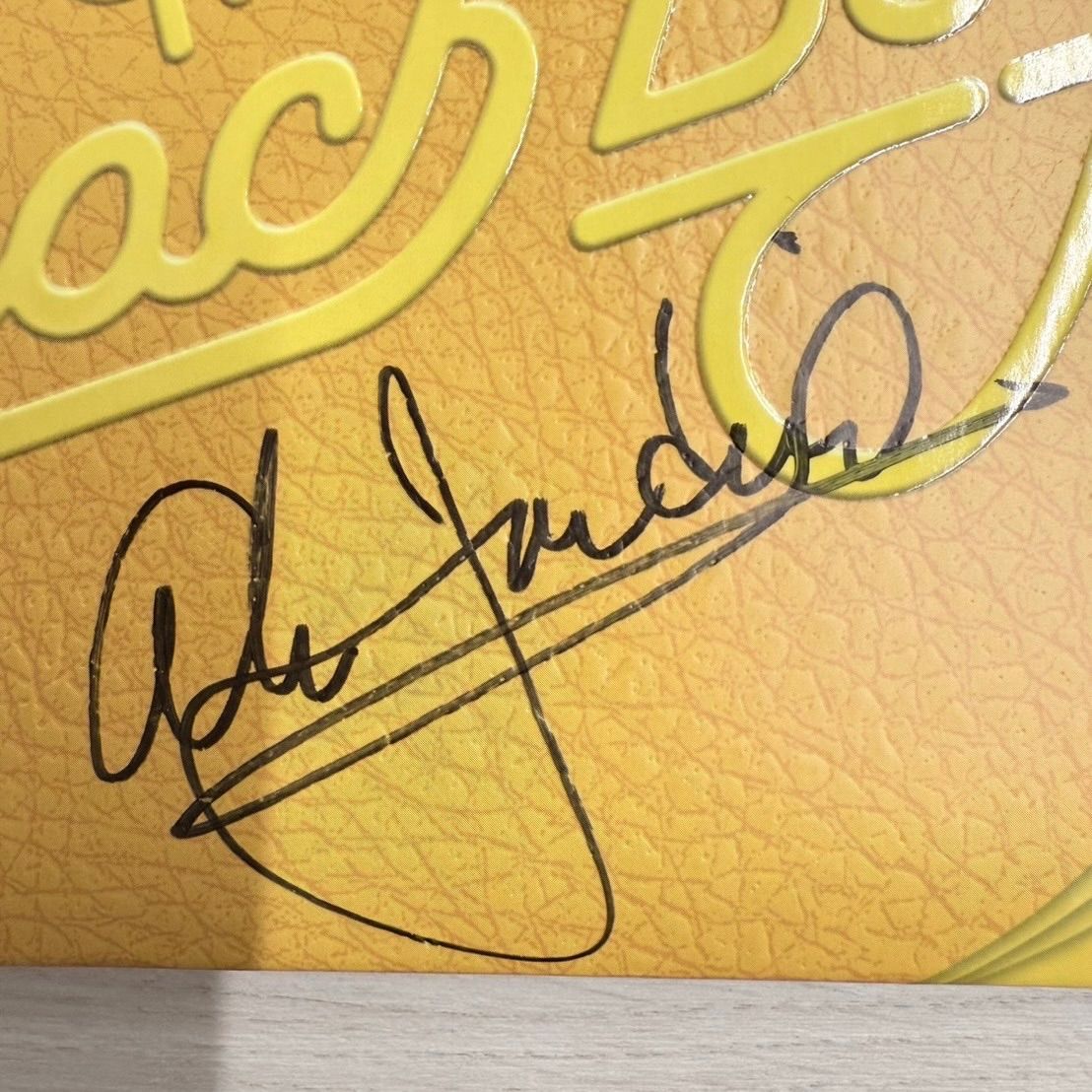 直筆サイン入り】 【未使用品】 The Beach Boys 『Made in California