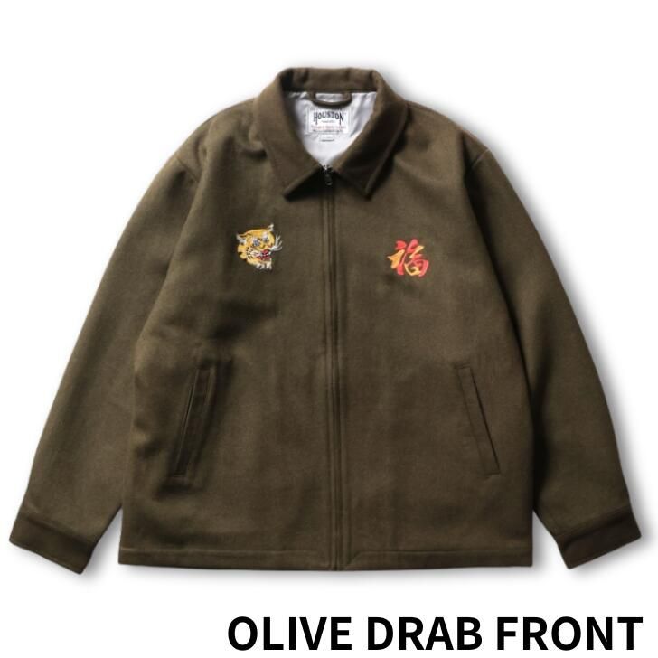 HOUSTON/ヒューストン 51520 MELTON VIETNAM JACKET (MAP) / メルトン