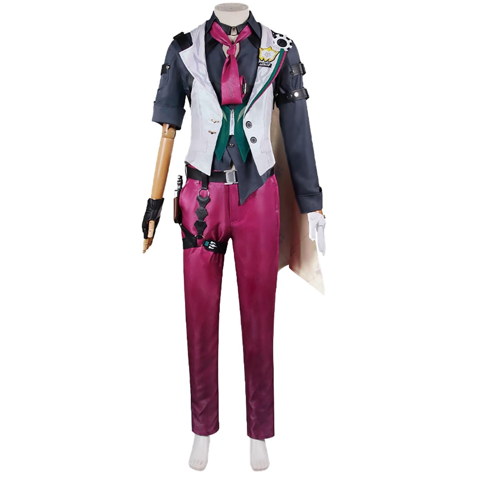 五次元 高品質 崩壊 スターレイル ギャラガー コスプレ衣装 ウィッグ付き 道具 付き コスチューム 変身 仮装 変装 Cosplay ハロウィン クリ BJ0927ML03