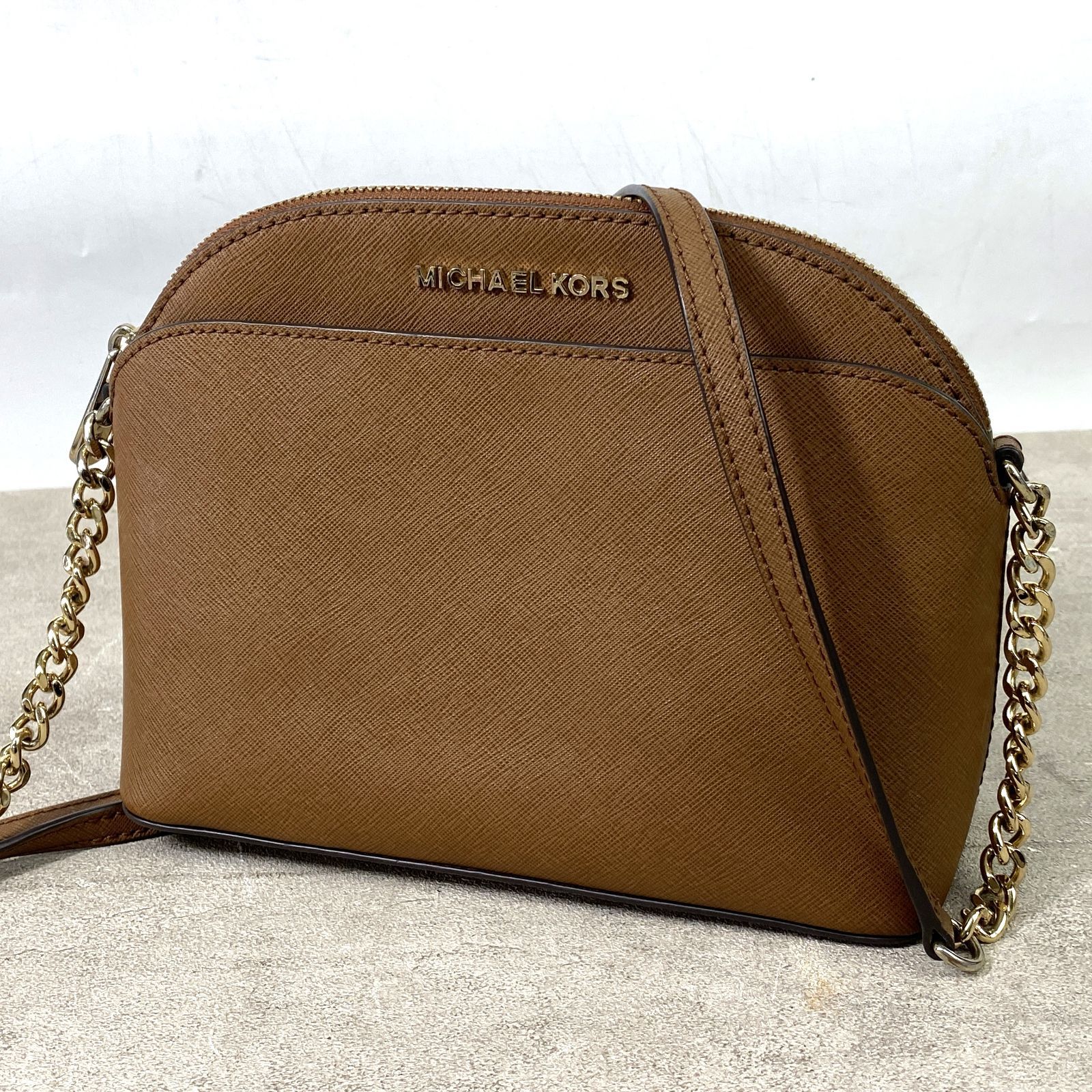 MICHAEL KORS マイケルコース ショルダーバッグ ブラウン 茶色 MICHAEL KORS マイケルコース ショルダーバッグ ブラウン 茶色