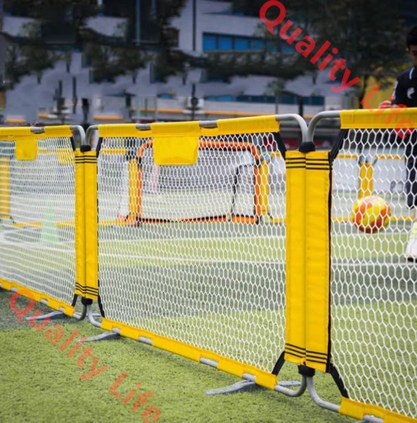 リバウンドネット サッカーフィールドフェンス 拡張 サッカー セキュリティゲート 自立型 折りたたみ トレーニング パーティションポータブル 設定 練習する バリケード ボール スポーツ バリアネット のために 遊び場 サッカー 1pcs