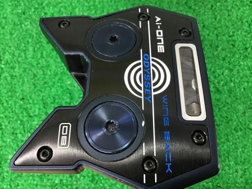 オデッセイ Ai-ONE WING BACK DB 34インチ パター PT STROKE LAB 90 スチール フレックスその他 メンズ 男性用 右利き 右用 Bランク ゴルフクラブ