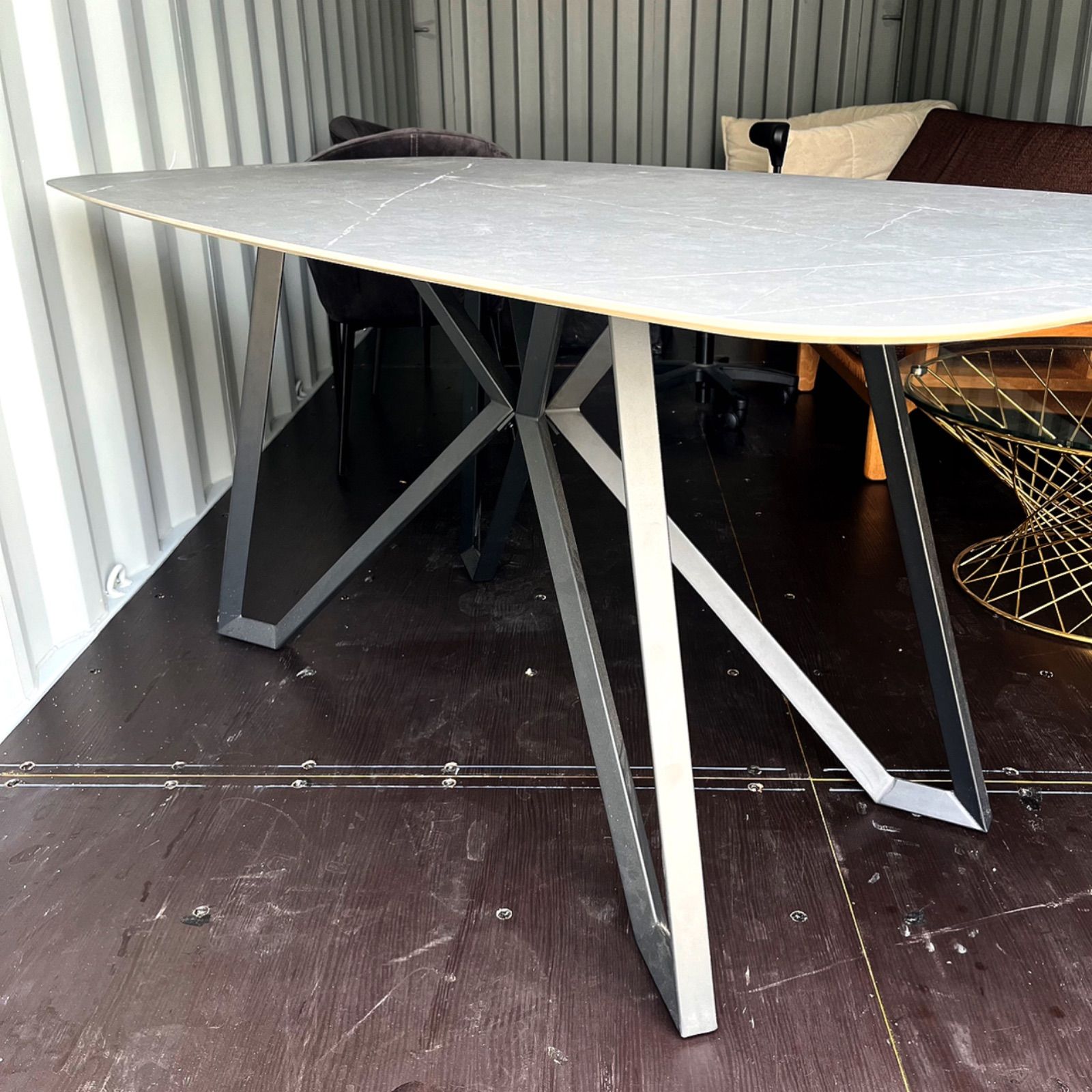 取付無料！クラスティーナ セラミック天板 大理石風ダイニングテーブル✨ 取付無料！クラスティーナ セラミック天板 大理石風ダイニングテーブル