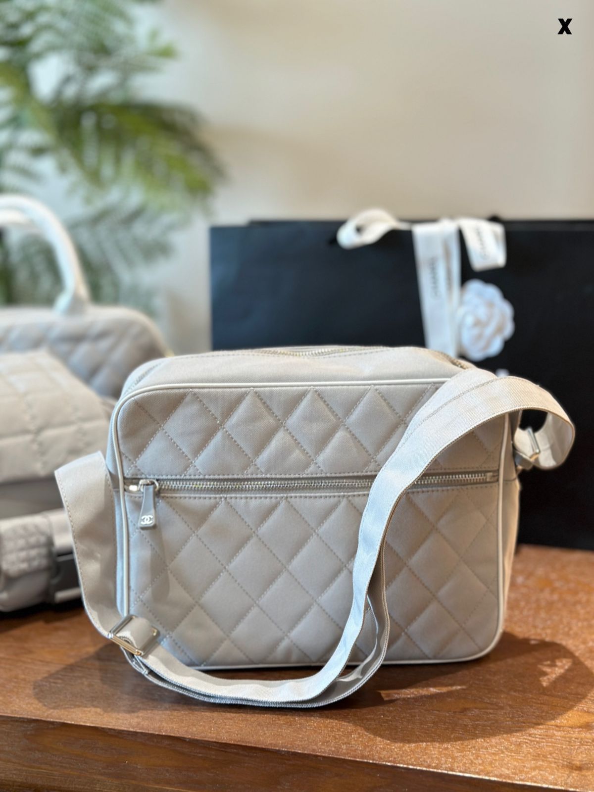 CHANEL　シャネル　アンリミテッド スポーツバック　プールバック　旅行　ジム CHANEL シャネルアンリミテッド スポーツバック プールバック
