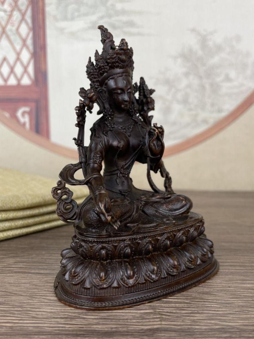 地蔵 菩薩 観音彩衣仏像 銅製 仏像 彫刻  開運 風水  置物 地蔵 菩薩 観音 銅製 仏像 彫刻 置物 開運 風水 - メルカリ