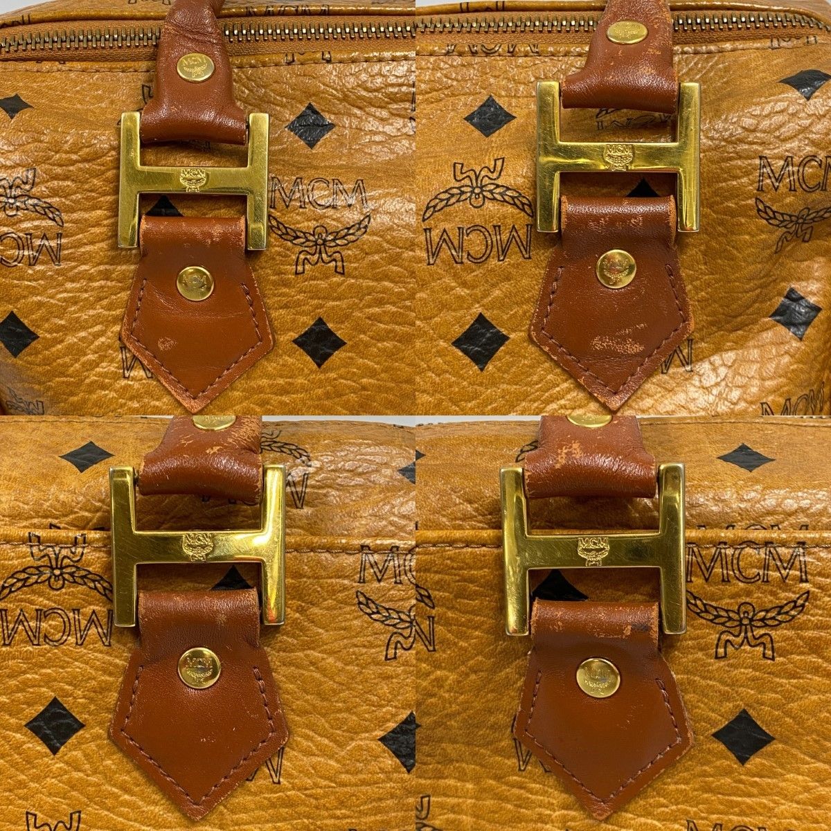 美品】MCM エムシーエム ボストンバッグ トラベル 2way ショルダー