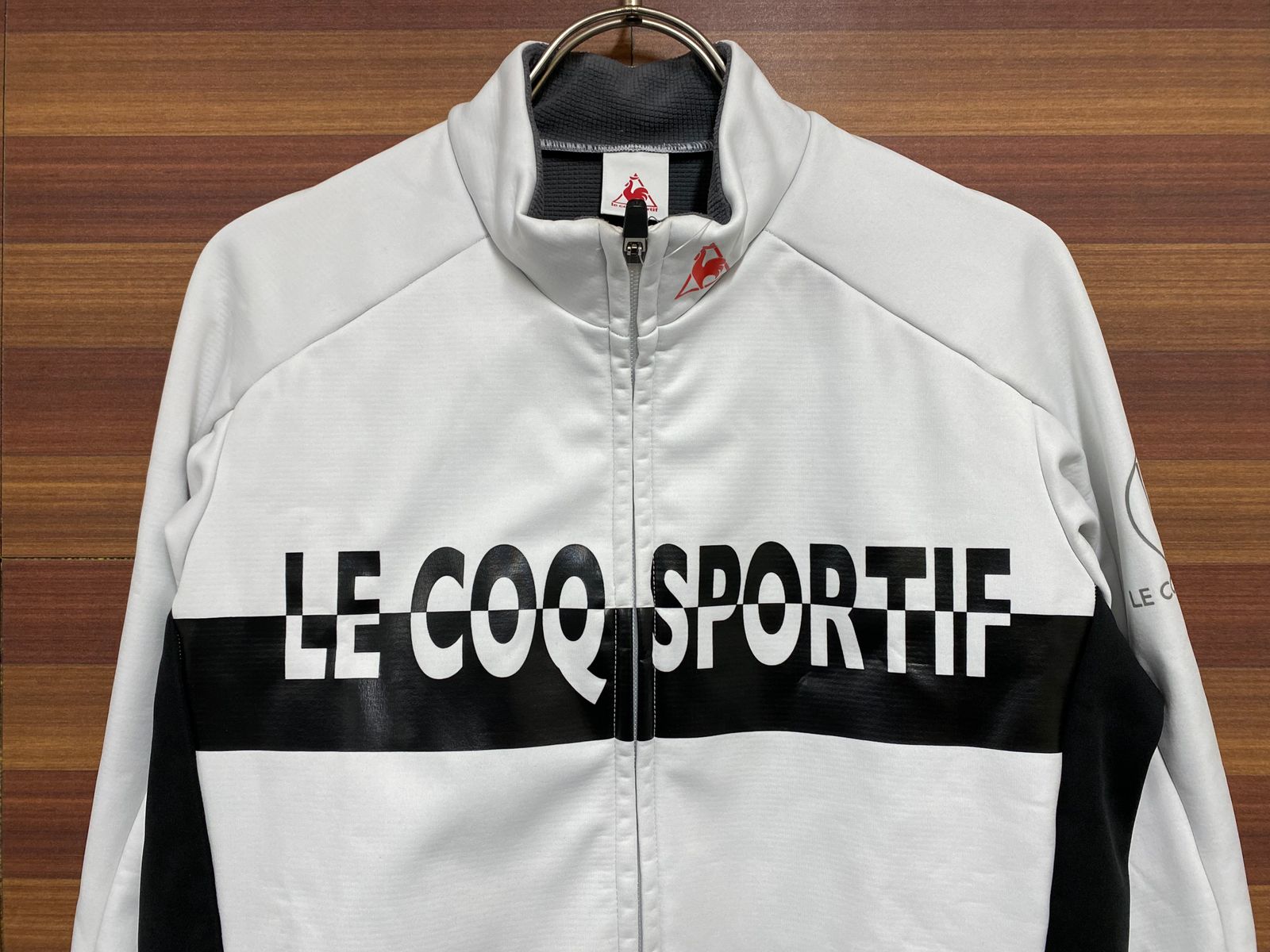 GX759 ルコックスポルティフ le coq sportif 長袖 サイクルジャケット 白 S 裏起毛 ※汚れ - メルカリ