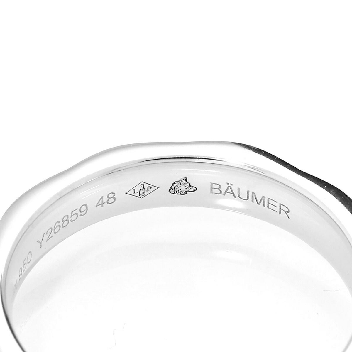 シャネル マトラッセ 1Pリング 指輪 ダイヤモンド Pt950 7号 CHANEL  