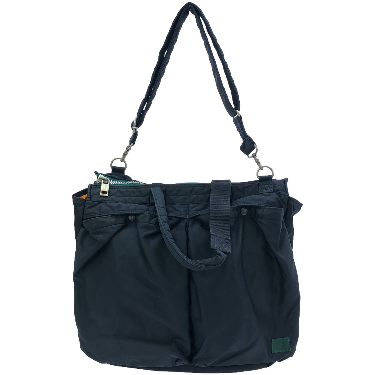 PORTER sacai 2way ヘルメットバッグ ネイビー　トートバッグ PORTER sacai 2way ヘルメットバッグ ネイビートートバッグ