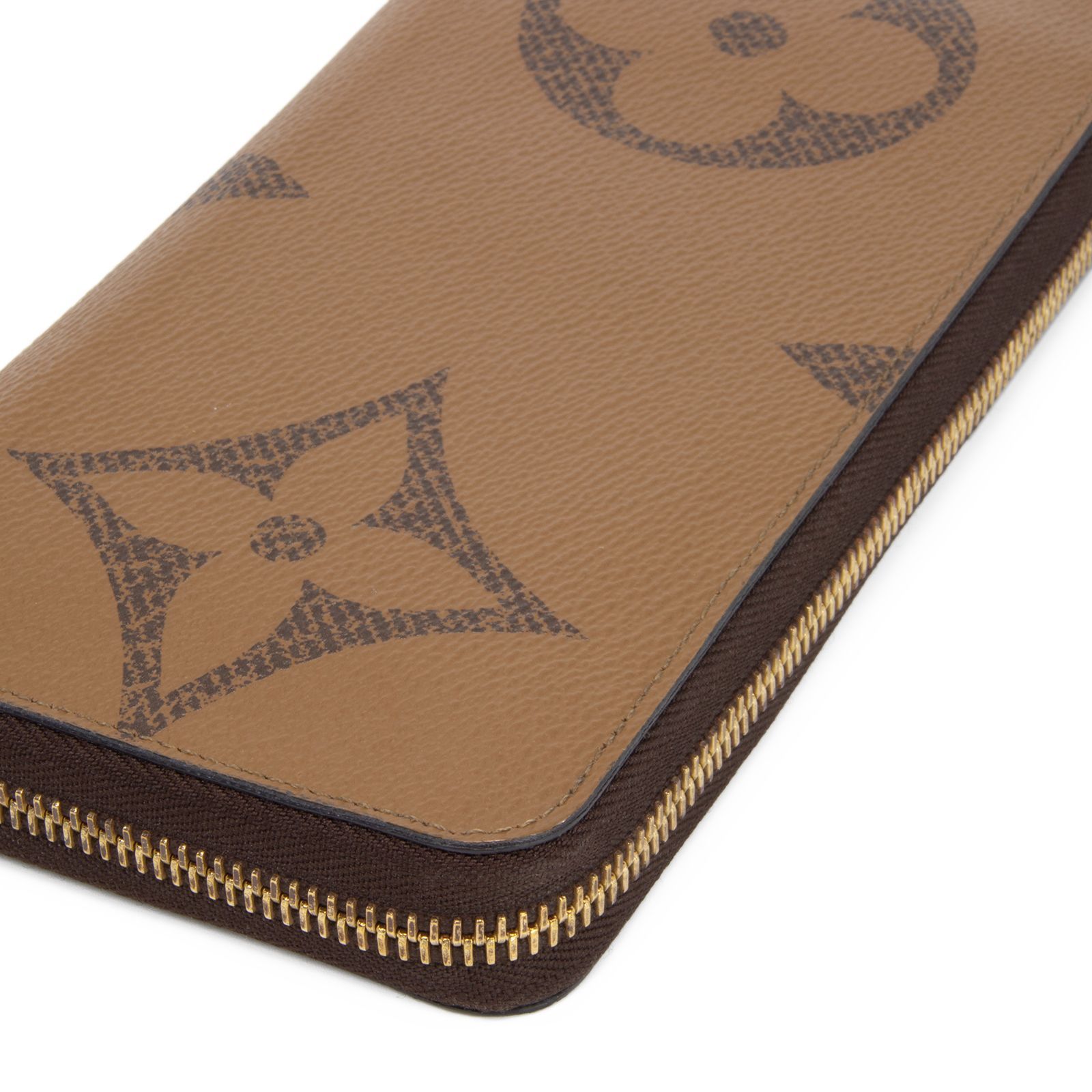 超美品❗️ ルイヴィトン　モノグラム　ジッピーウォレット　茶　ラウンドファスナー ルイ ヴィトン◎モノグラム ジッピーウォレット 現行 ラウンド