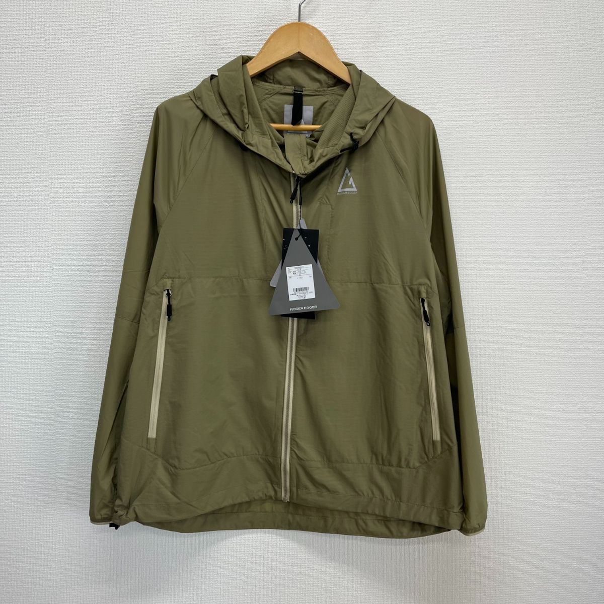 未使用 ROGER EGGER ロジャーエーガー RE2STN561017 EPIC WINDSHELL JKT ウインドシェル ナイロンジャケット  M 10108234