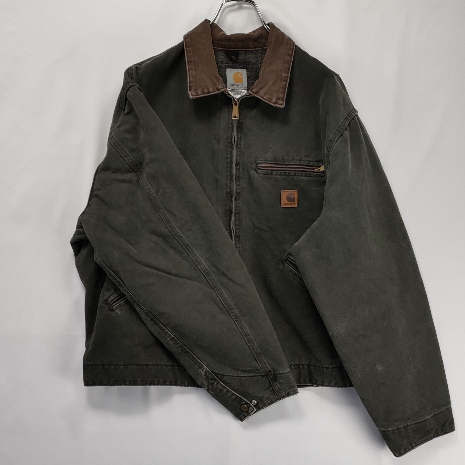 carhartt デトロイトジャケット モスグリーン MOS XLサイズ USA