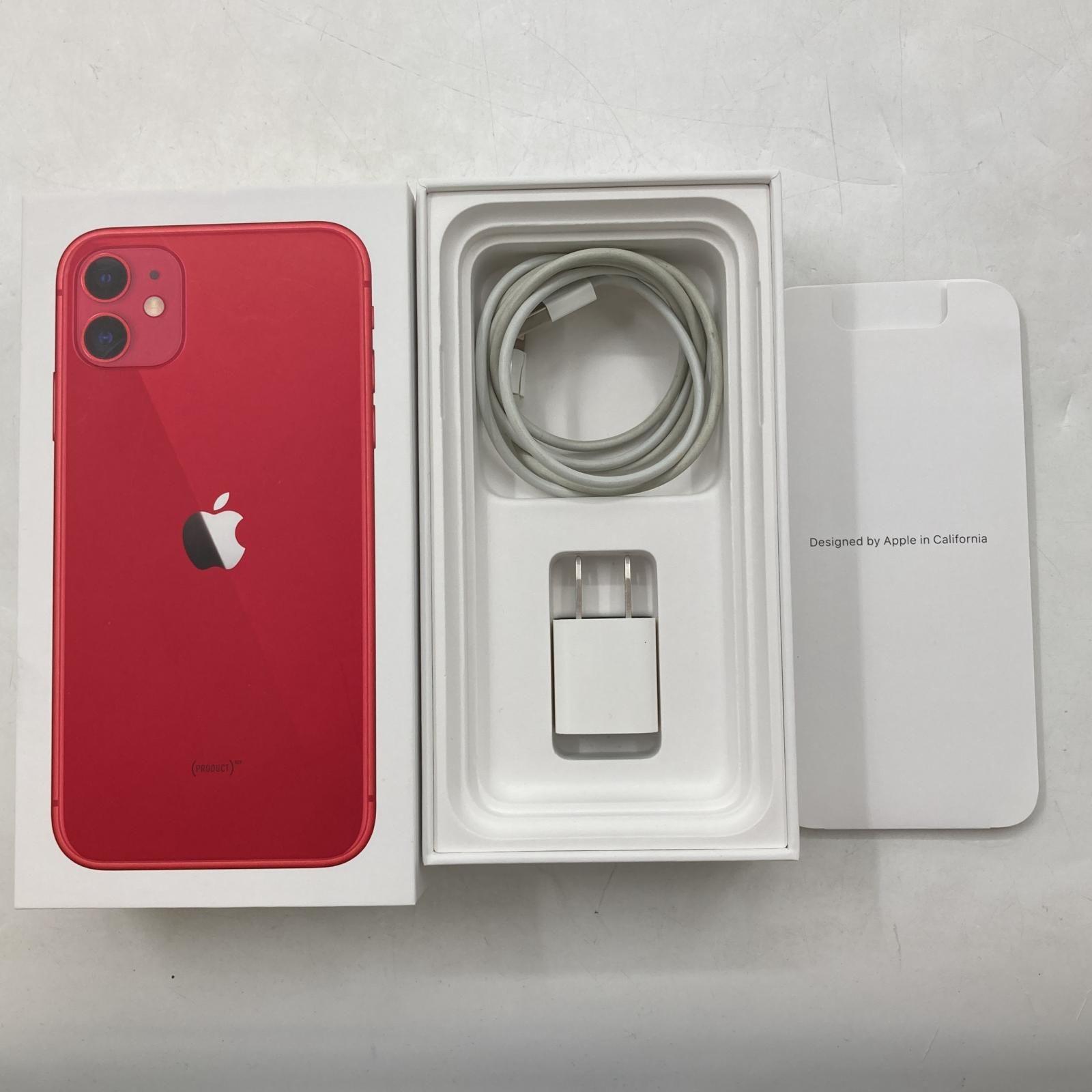 全額返金保証】【最速発送】Apple iPhone 11 64GB (PRODUCT)RED Softbank 動作確認済 白ロム 76% - メルカリ