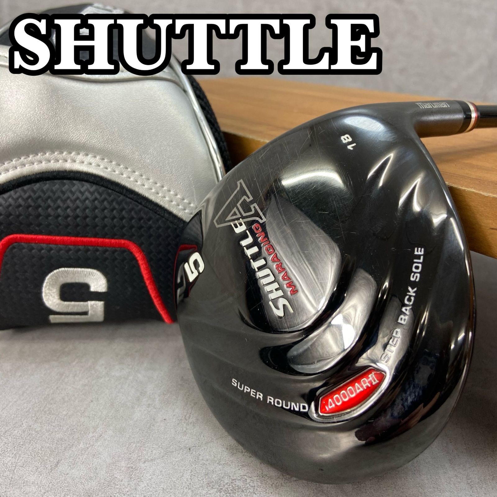 Maruman - maruman　マルマン　SHUTTLE　i4000AR　Ⅱ シャトル　メンズゴルフ5W　カーボン　R　18°　右利き用　フェアウェイウッド　Cleek　クリーク maruman マルマン SHUTTLE i4000AR Ⅱ シャトル メンズゴルフ5W