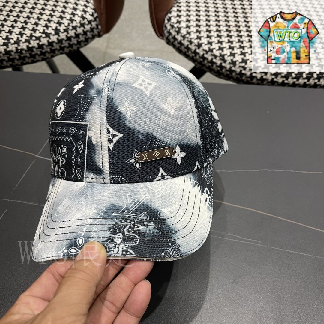 Louis Vuitton デニムベースボールキャップ LV（ルイ・ヴィトン） クラシックなデニム プレス ベースボール