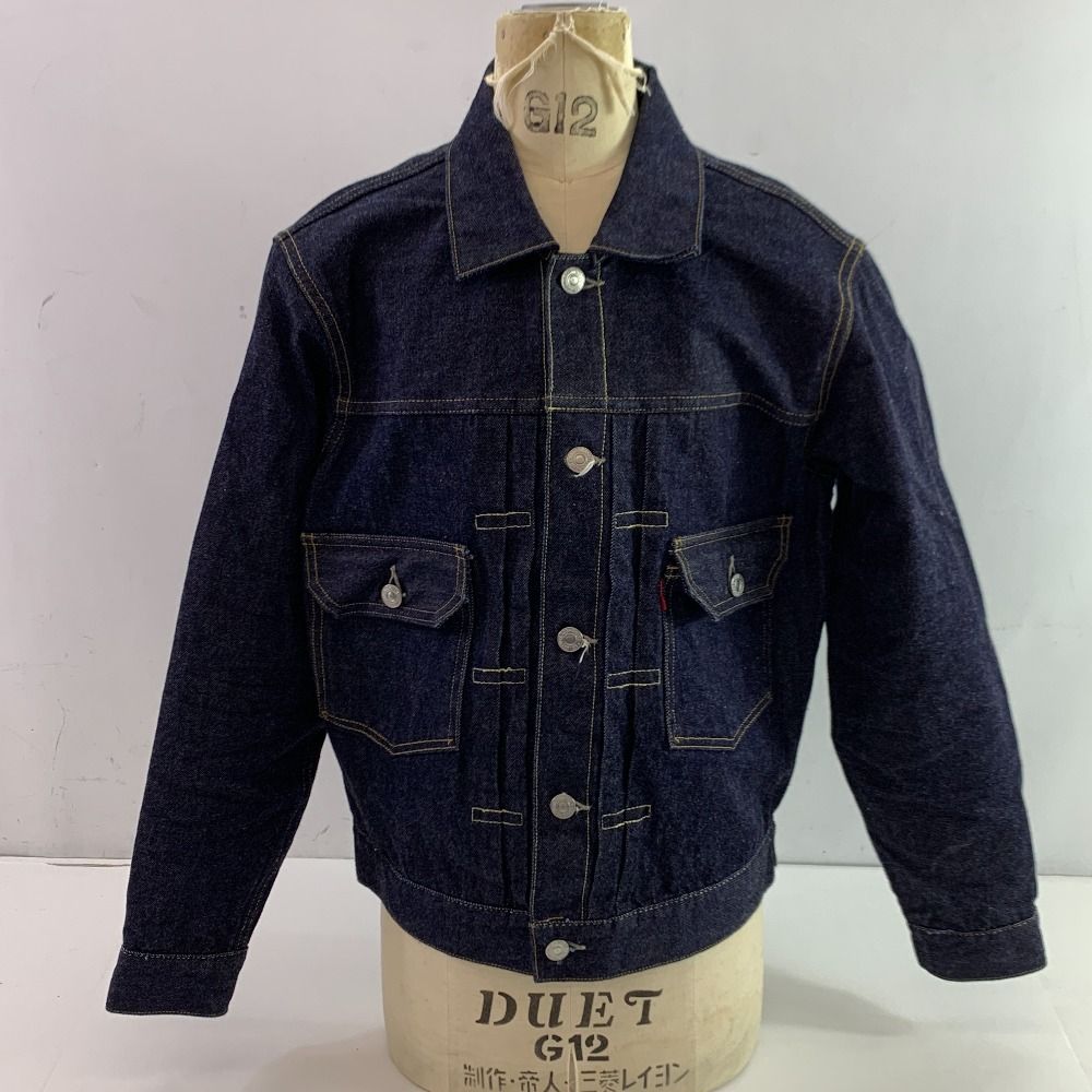 中古】04w0969▽※LEVI'S VINTAGE CLOTHING リーバイス 507XX デニムジャケット Gジャン ジージャン タイプ2  セカンド トラッカージャケット38サイズ【八王子店】 - メルカリ