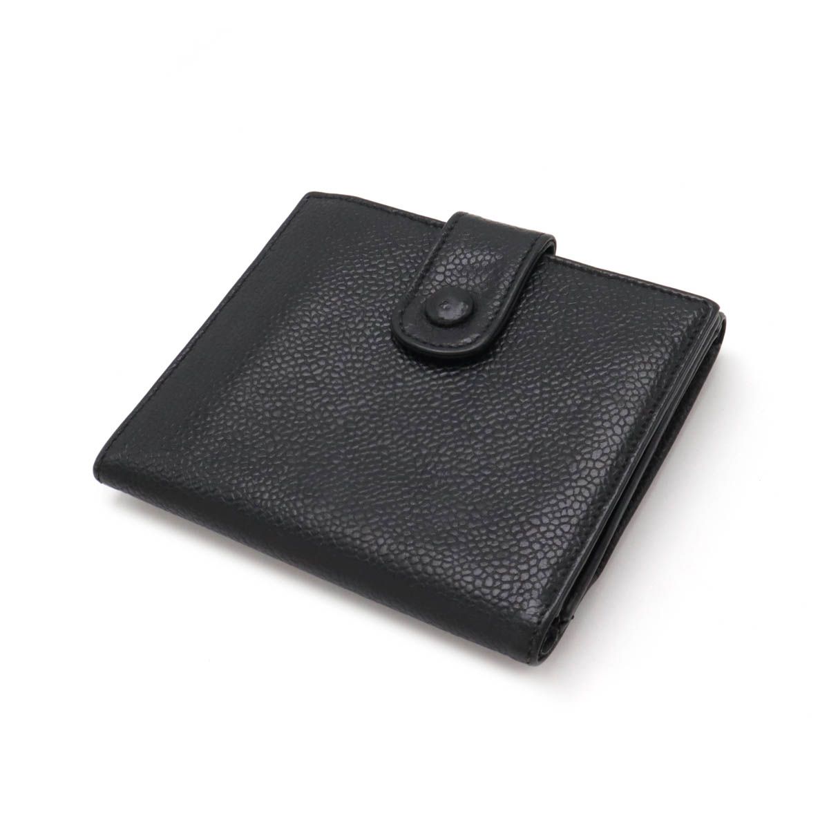 CHANEL シャネル ココマーク 2つ折財布 二つ折り Wホック財布 ダブル