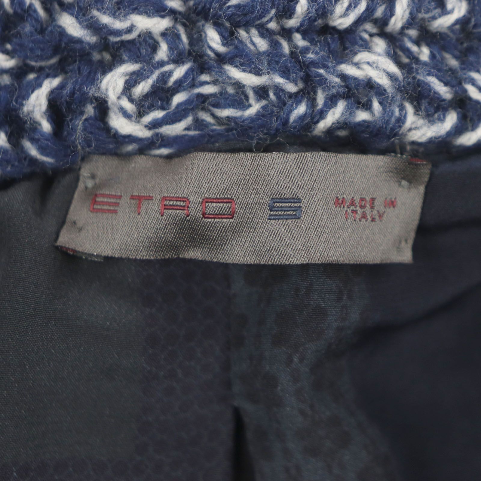ETRO エトロ ニットジャケットマルチカラーサイズ40 イタリア製