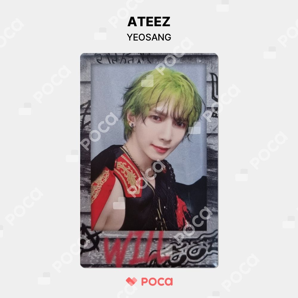 ATEEZ ヨサン トレカ THE WORLD EP.FIN : WILL POP-UP EXBITION
