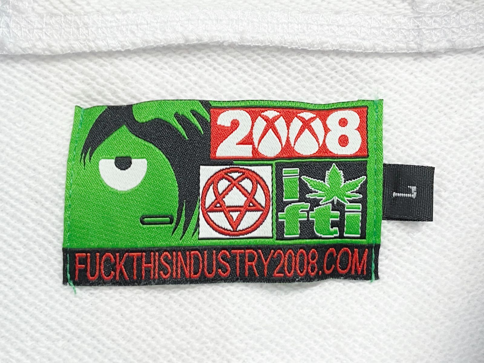 FUCK THIS INDUSTRY ファックディスインダストリー 8BOX ZIP UP HOODIE
