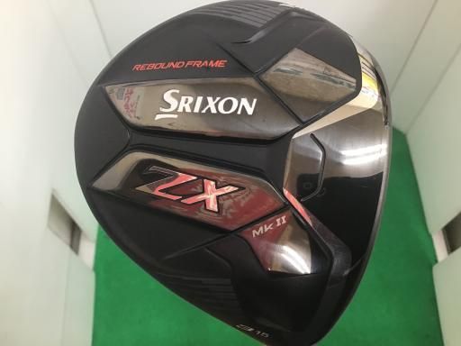 ダンロップ SRIXON ZX Mk II 3W フェアウェイウッド FW 純正特注シャフト フレックスS メンズ 男性用 右利き 右用 Bランク ゴルフクラブ