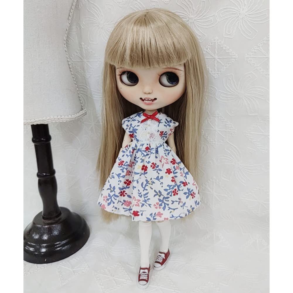 人気商品】花柄 お洋服 ブライスドール服 リカちゃん アウトフィット