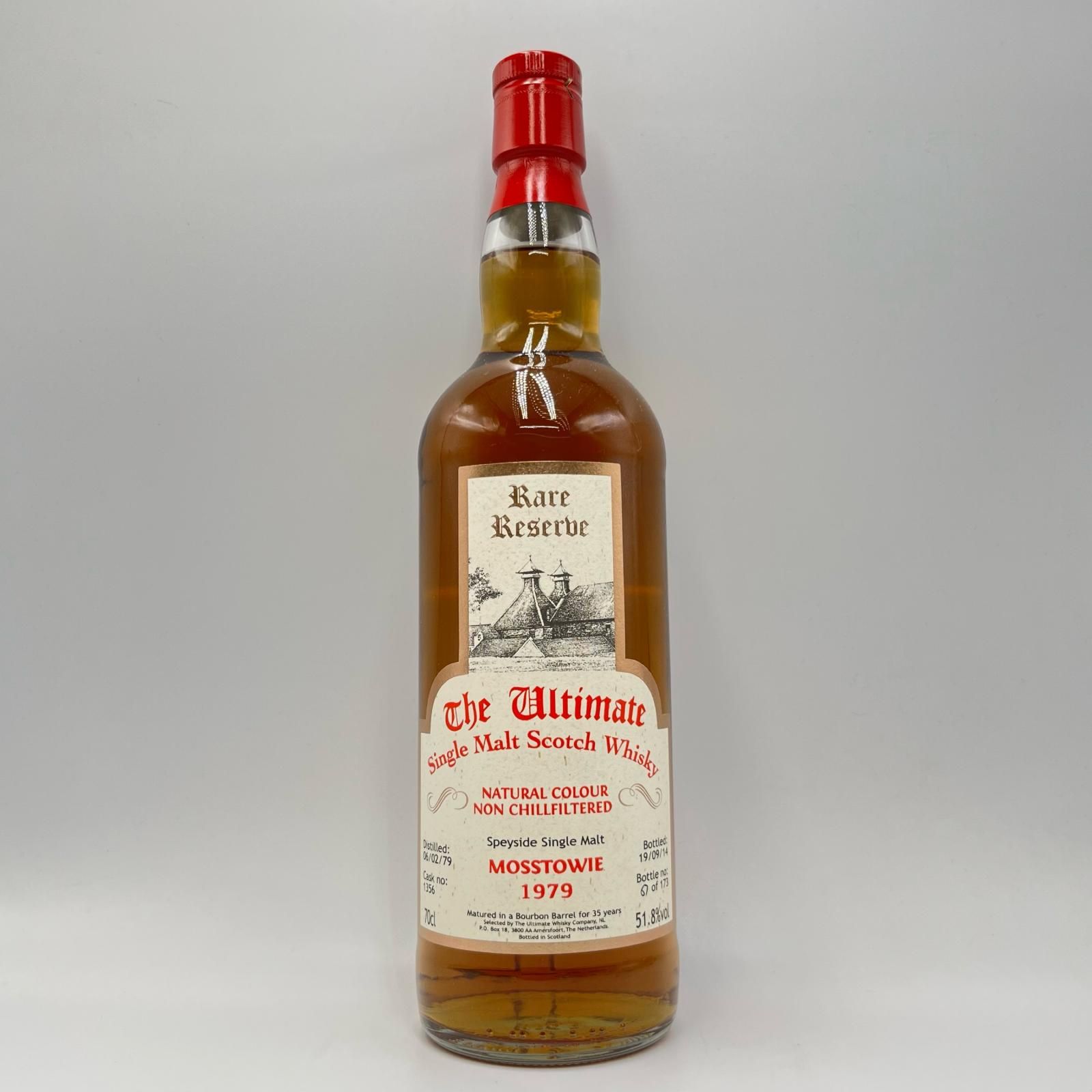 未開栓 ウイスキー the ultimate MOSSTOWIE モストウィー 35年 1979-2014 容量700ml アルコール51.8％