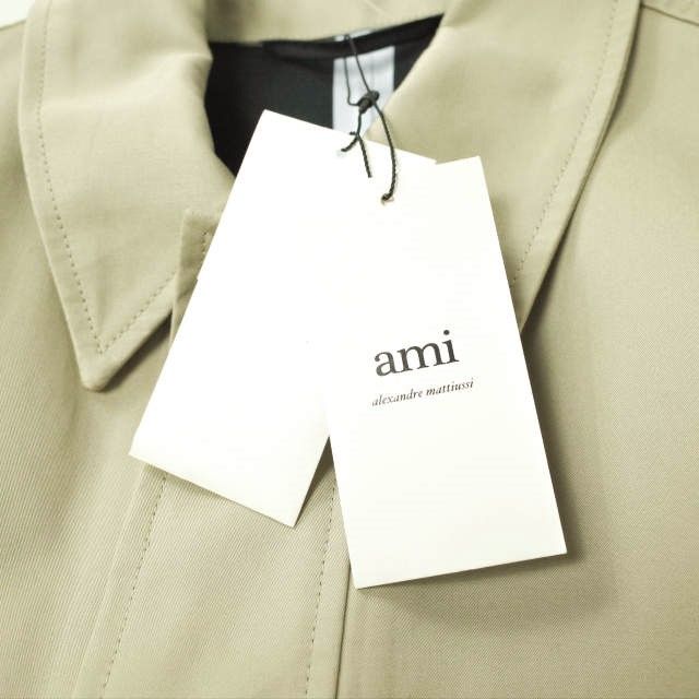 AMI alexandre mattiussi 16SSステンカラーコートS AMI alexandre mattiussi 16SSステンカラーコートS - メルカリ