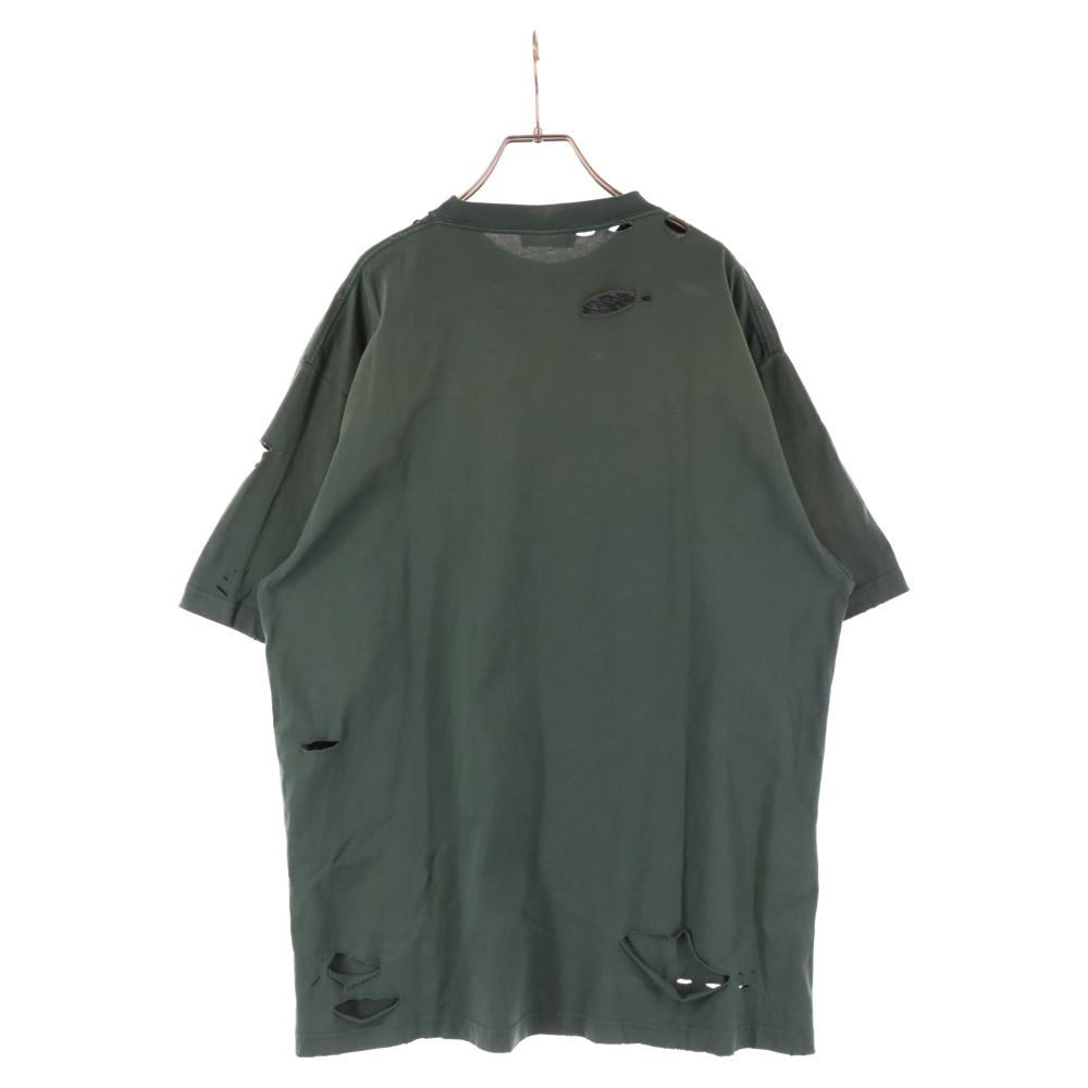 BALENCIAGA (バレンシアガ) 21AW DESTROYED FLATGROUND T-shirt