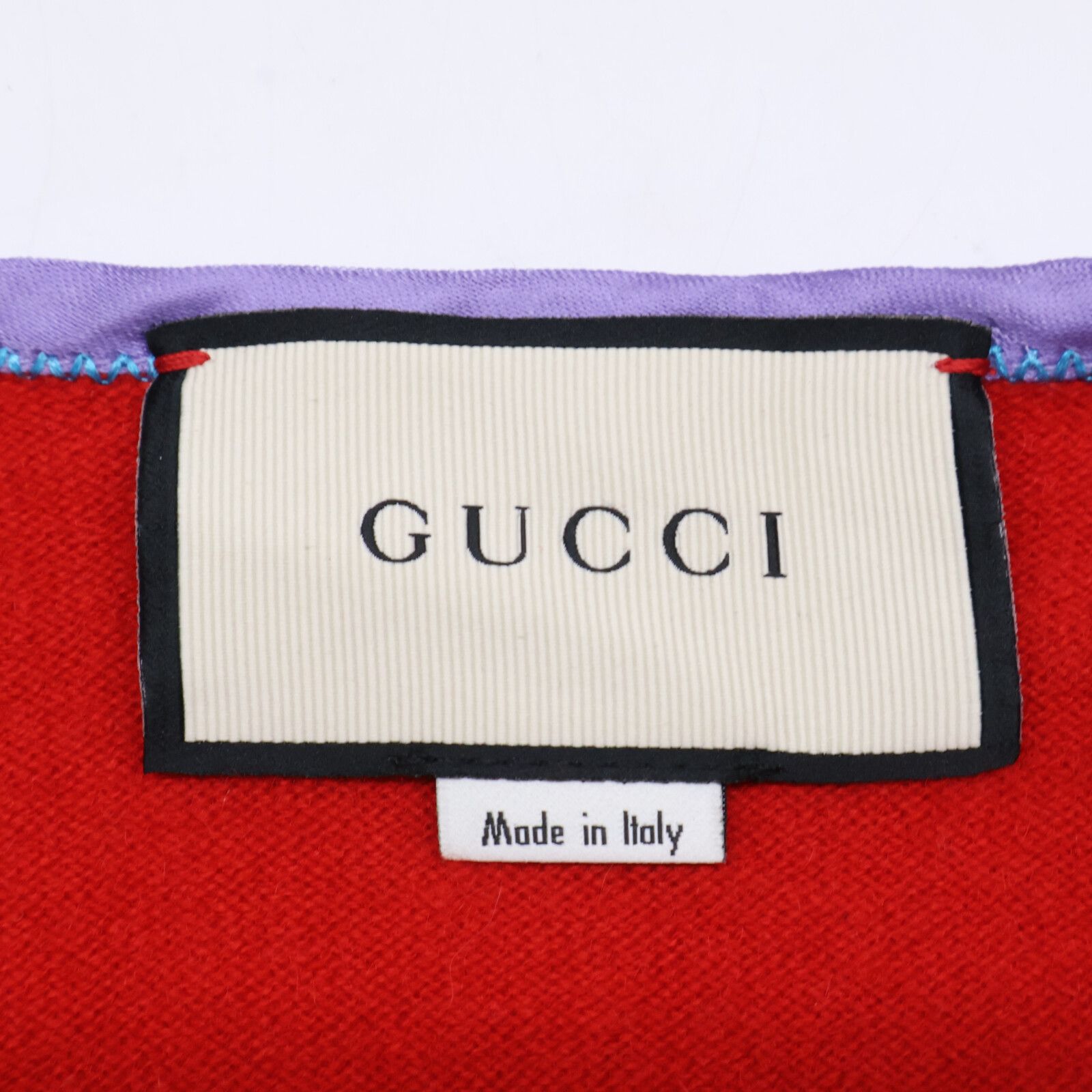 GUCCI グッチ 【国内正規】501400 カシミヤ100％ リボンデザイン