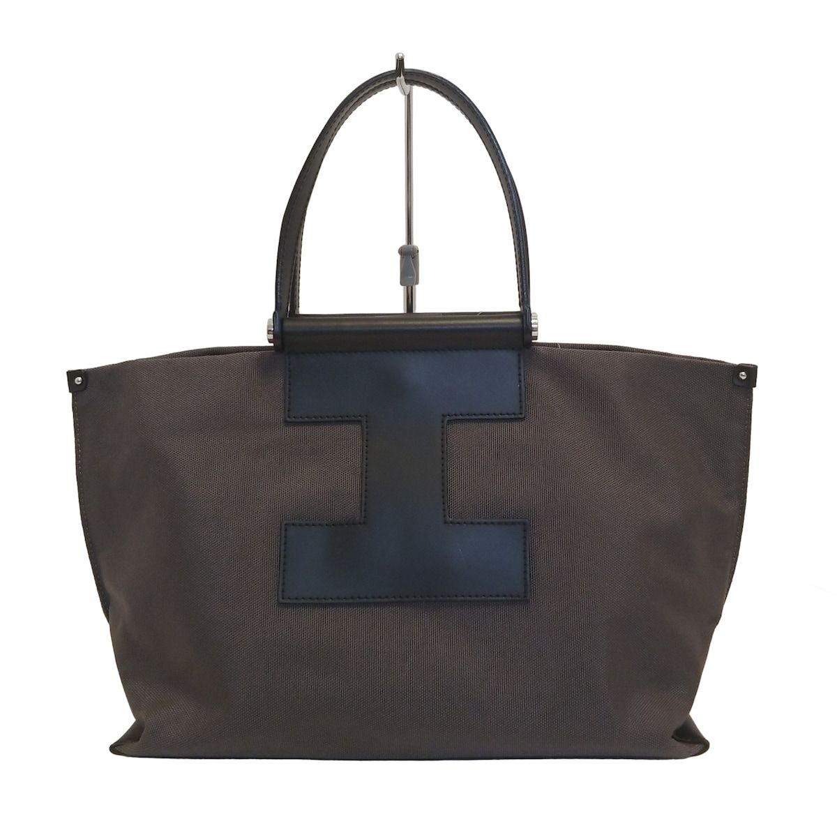 IACUCCI(イアクッチ) トートバッグ ソルベット M グレー×黒