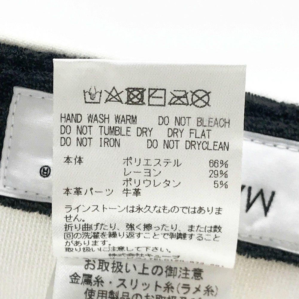 MARK&LONA マークアンドロナ サークルスカル ロゴ刺繍キャップ