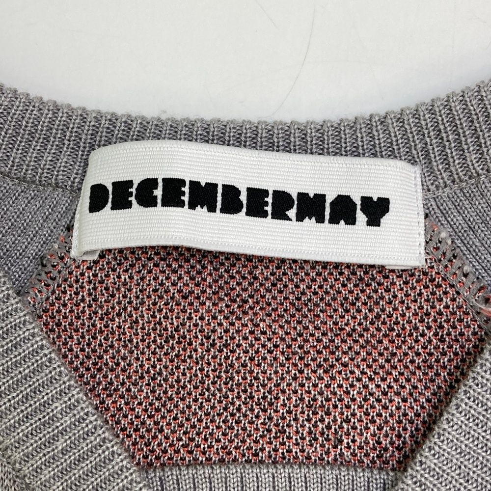 サイズ：M DECEMBERMAY ディセンバーメイ ウール混 ニットセーター