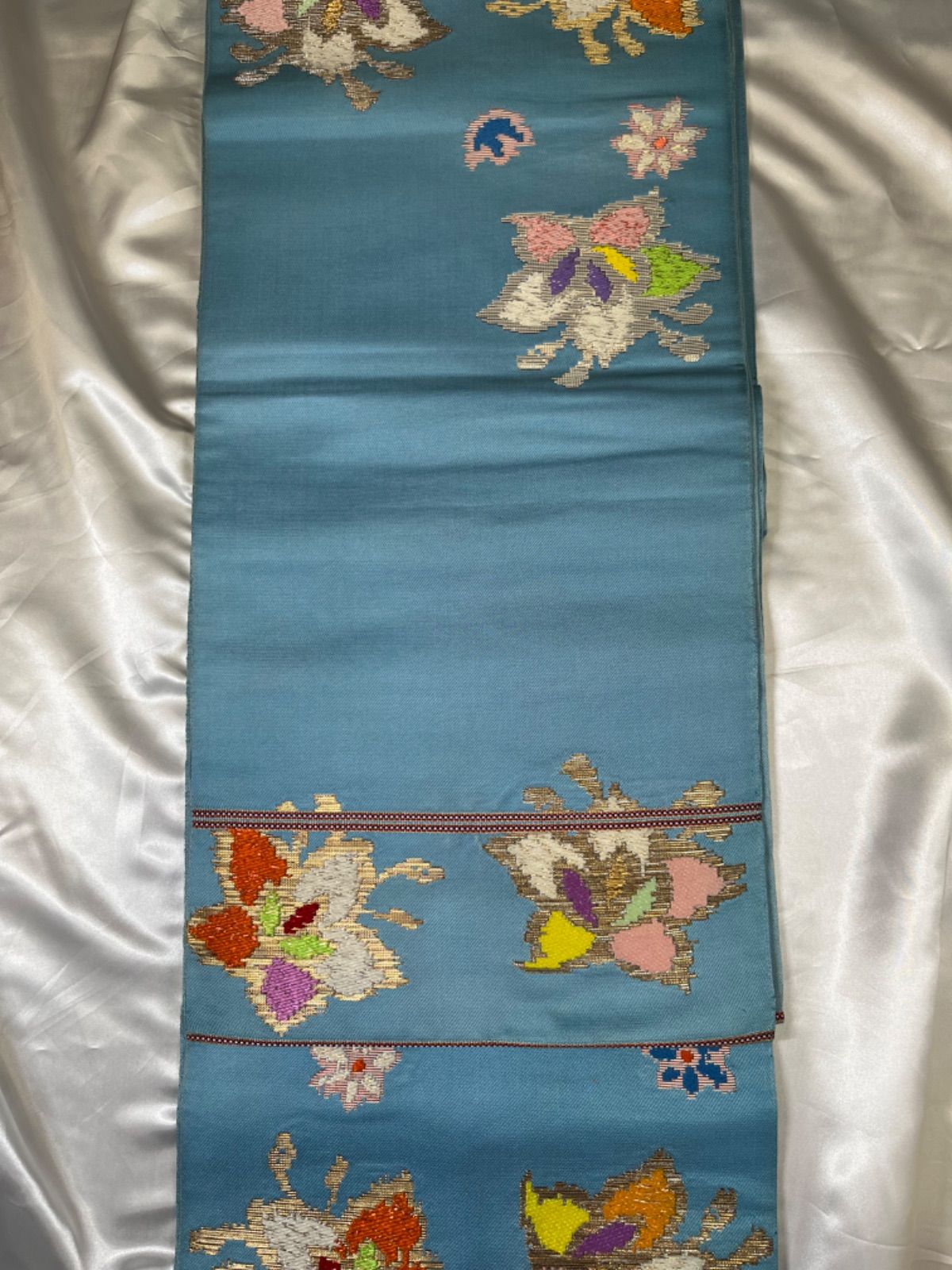 龍村平蔵製☆モール昌花文☆正絹豪華袋帯 - メルカリ