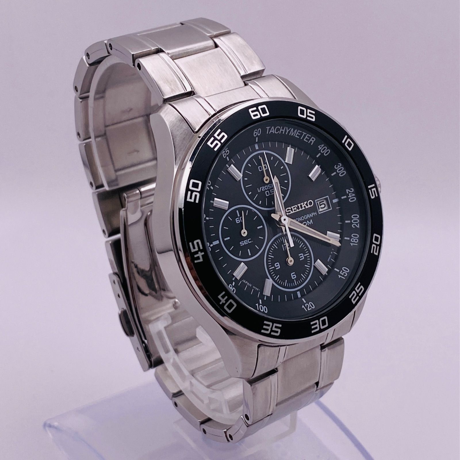 T329）希少モデル！良品 稼動品 SEIKO セイコー Tachymeter 