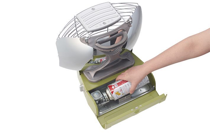 ロゴス LOGOS LOGOS×SENGOKU ALADDIN ポータブルガスストーブ シルバークイーン 81060035