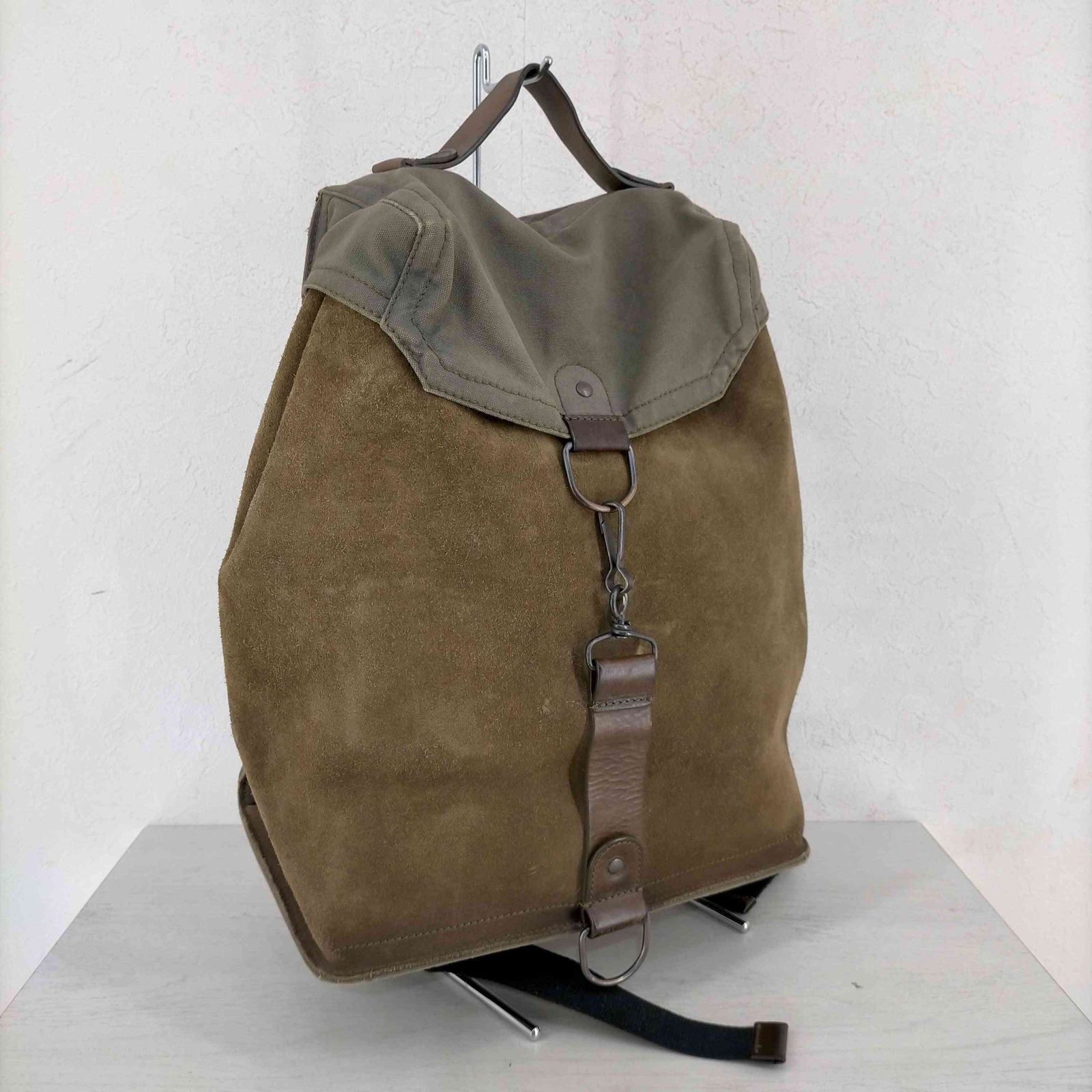 メゾンマルジェラ Maison Margiela スウェード ミリタリーバック