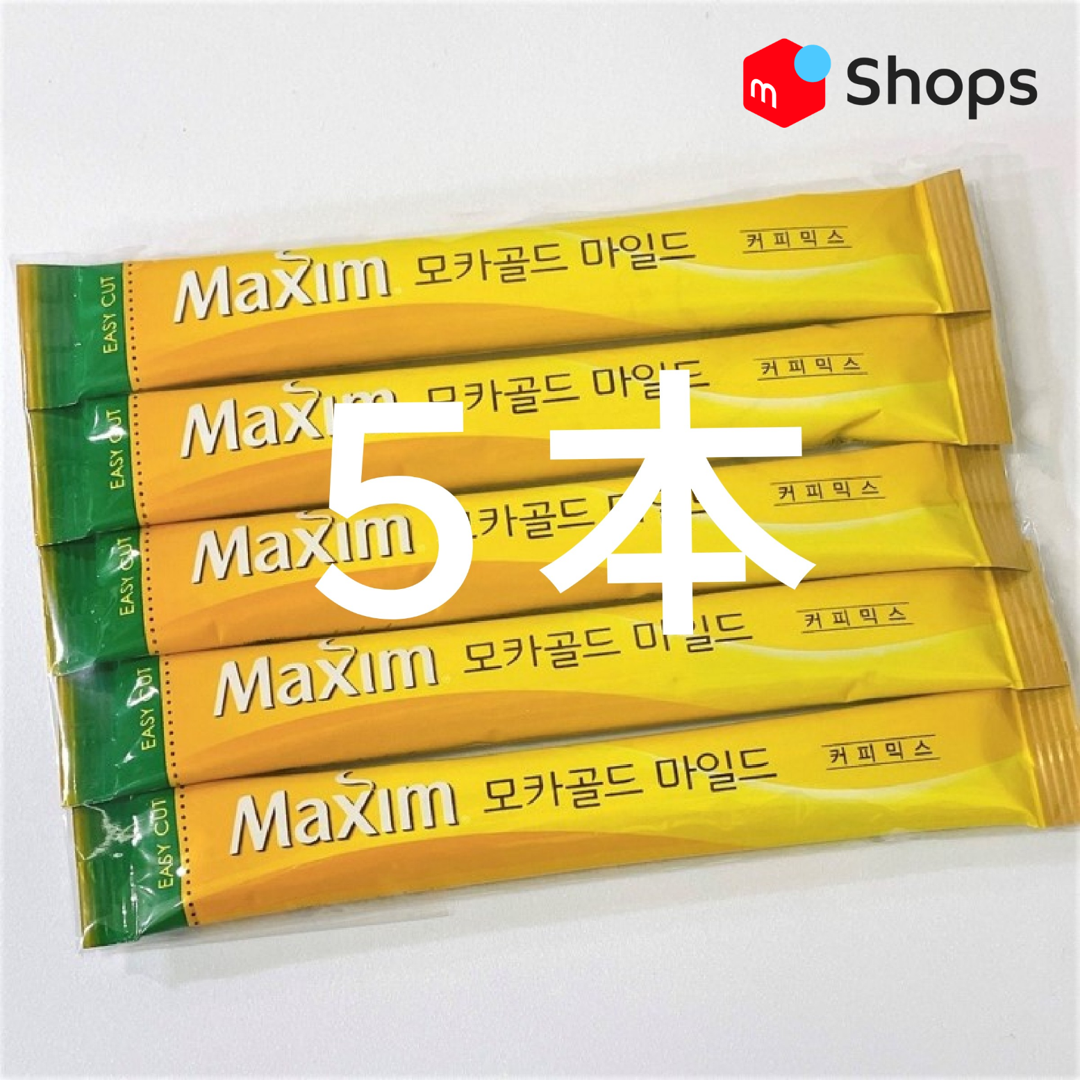 韓国 マキシム コーヒー モカゴールド ミックス 5本バラ売り