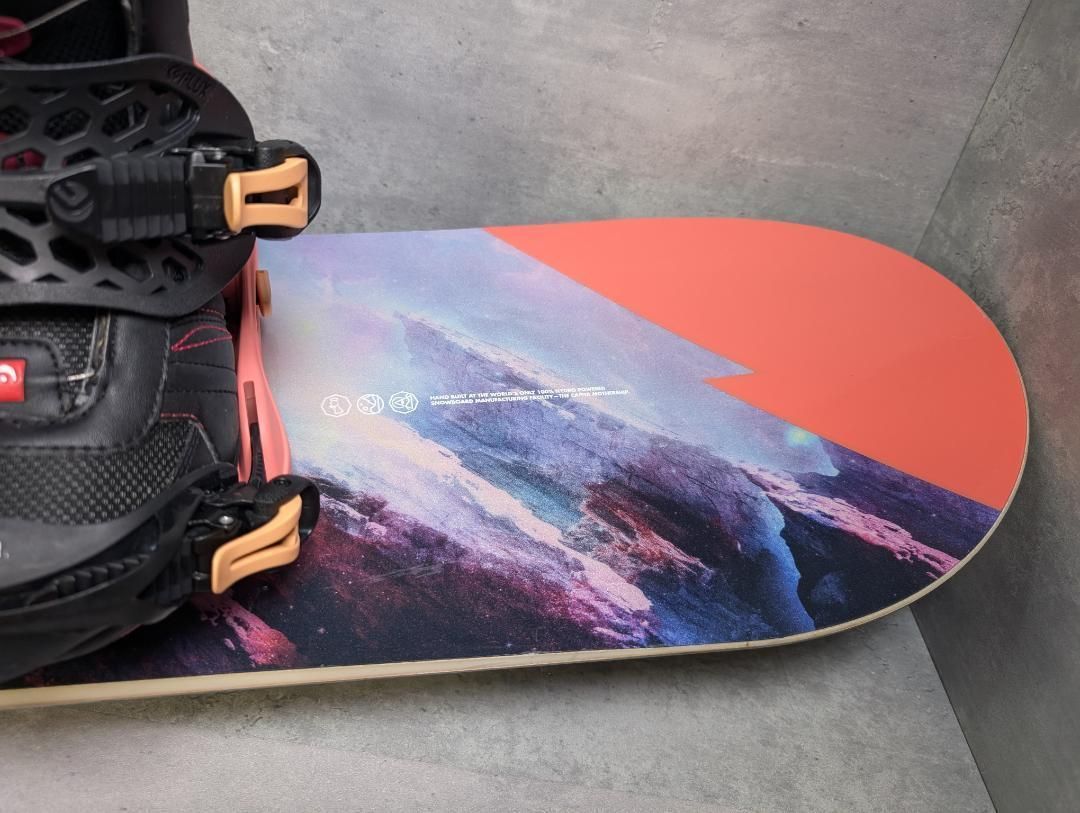 CAPiTA PARADAISE FLUX スノーボード セット CAPiTA PARADISE 143