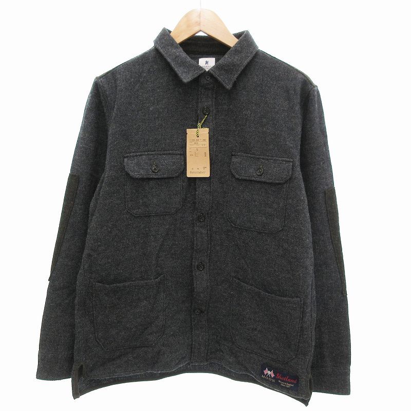 未使用タグ付き【R.NEWBOLD】アールニューボールドテーラードジャケット アールニューボールド R.NEWBOLD タグ付き ニットジャケット 胸