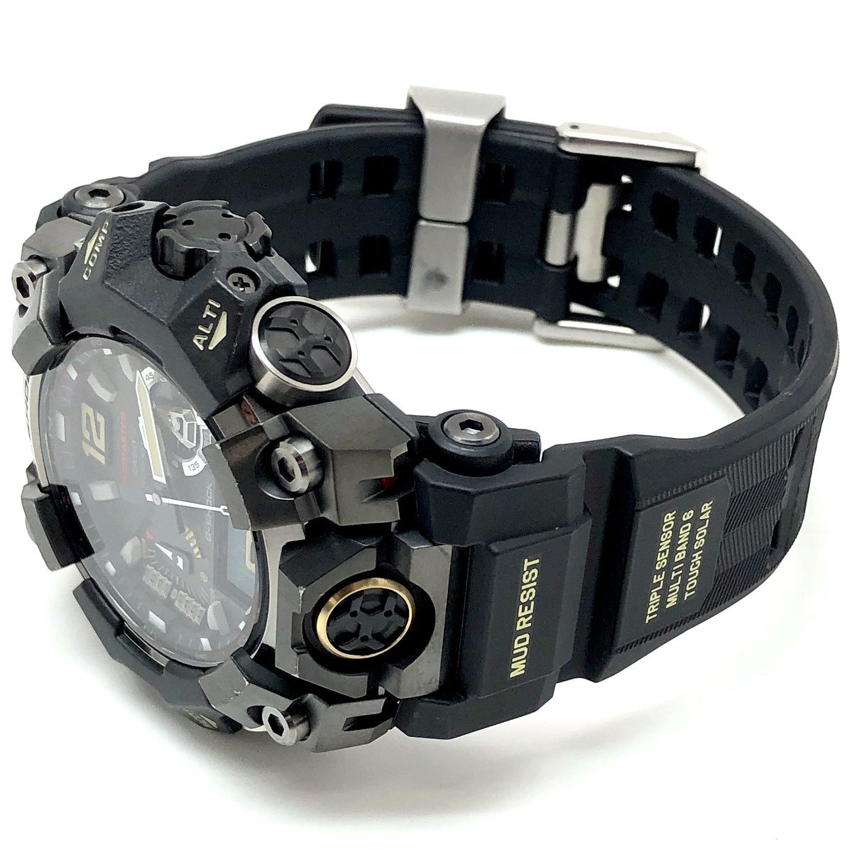 38【希少】バーバリー BU1100 スクエア スモセコ クォーツ 腕時計 38