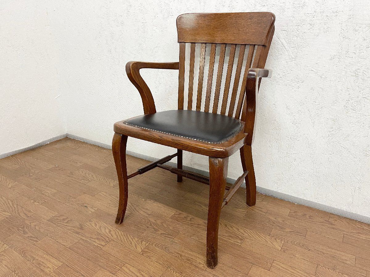 GMGH127B○和風 レトロ ダイニングチェア 椅子 2脚セット 木製椅子